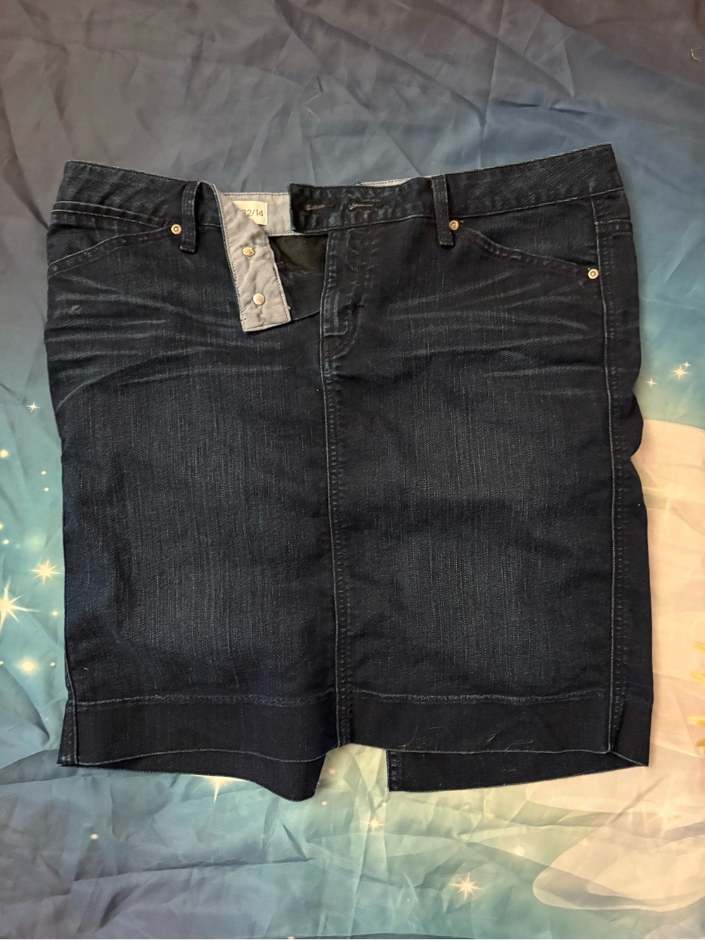 GAP 1969 Dark Indigo Women’s Denim Jean Skirt